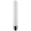 (4-Pack) Satco S21356 8W LED T9 Tubular Bulb, E26 Base, 2700K, 700 Lumens, Frost