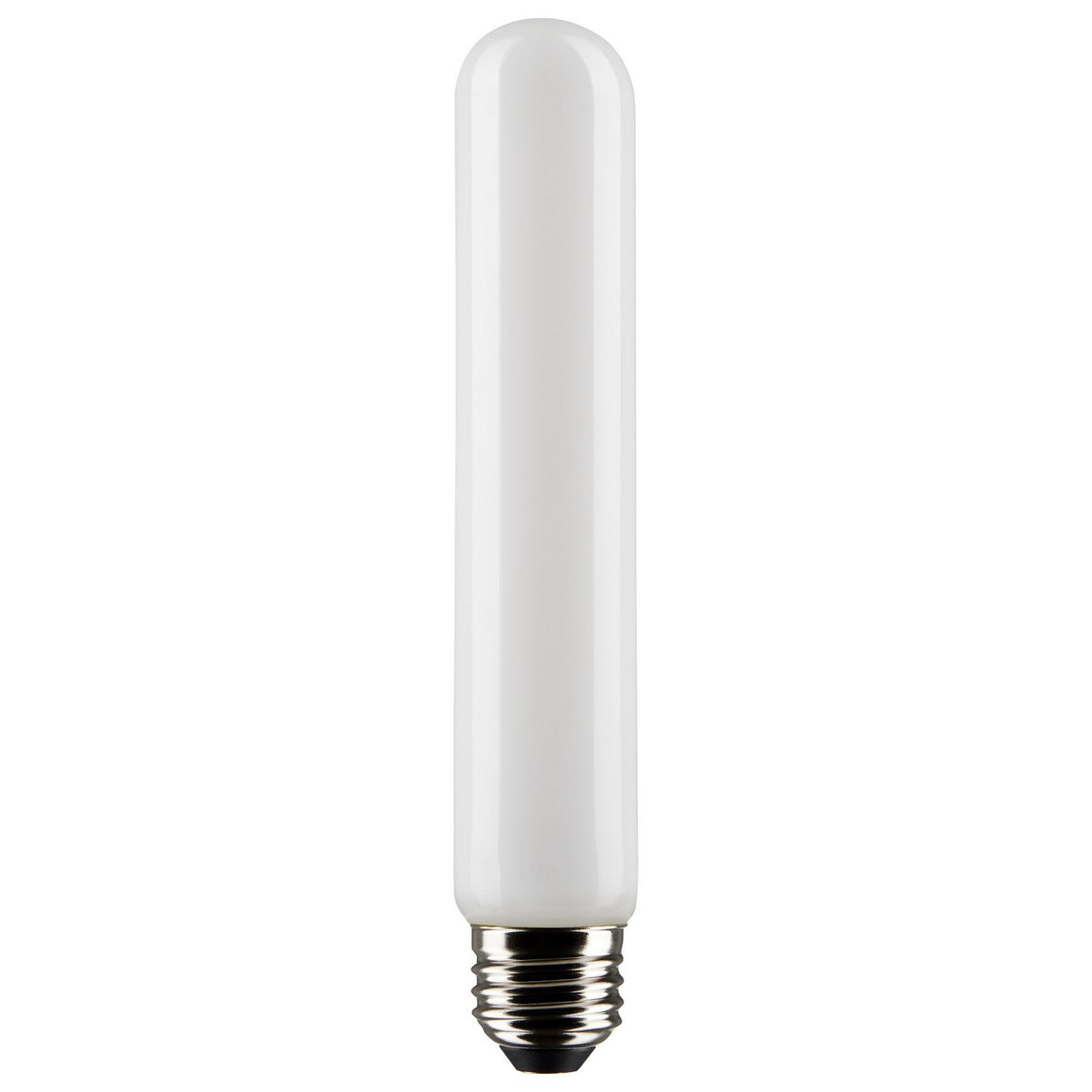 (4-Pack) Satco S21356 8W LED T9 Tubular Bulb, E26 Base, 2700K, 700 Lumens, Frost