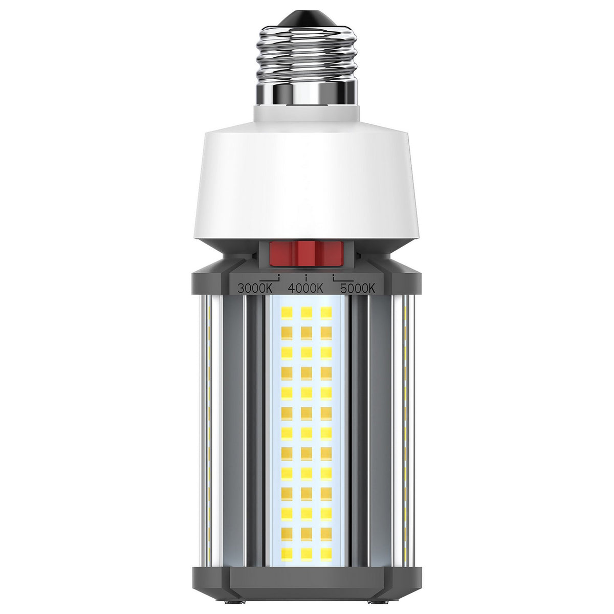 (4-Pack) Satco S23160 18W LED Corn Cob Bulb, E26 Base, 3000K, 2340 Lumens, White
