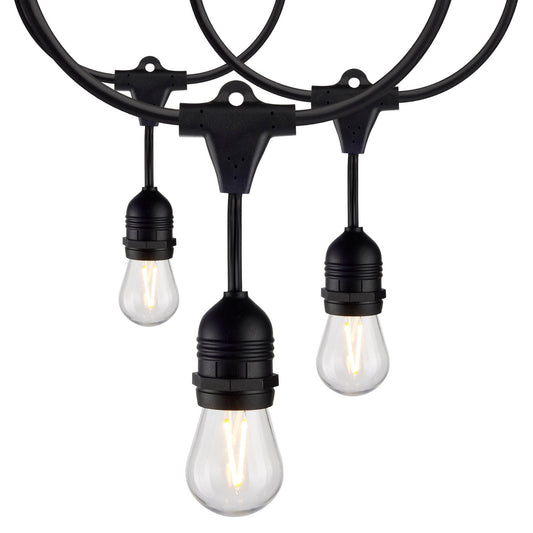 Satco - S8030 - LED String Light - Black