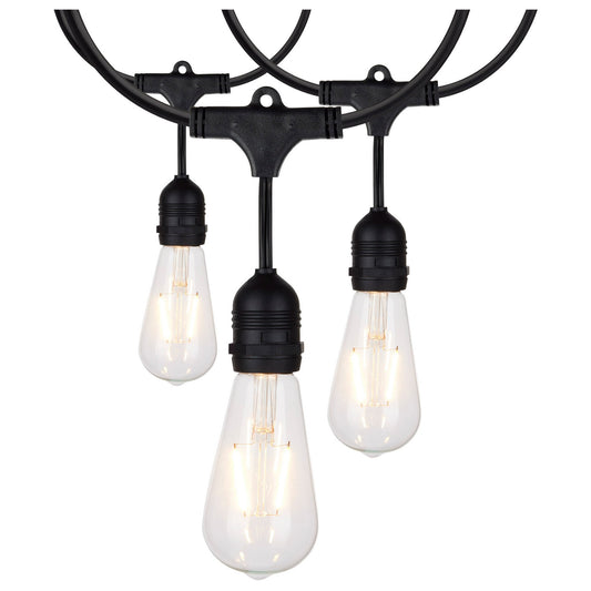 Satco - S8036 - LED String Light - Black
