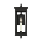 Cupertino One Light Outdoor Wall Sconce in Textured Black