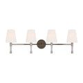 Hanover Four Light Bath Vanity in Polished Nickel