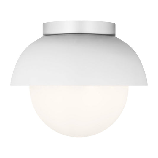 Hyde One Light Flush Mount in Matte White