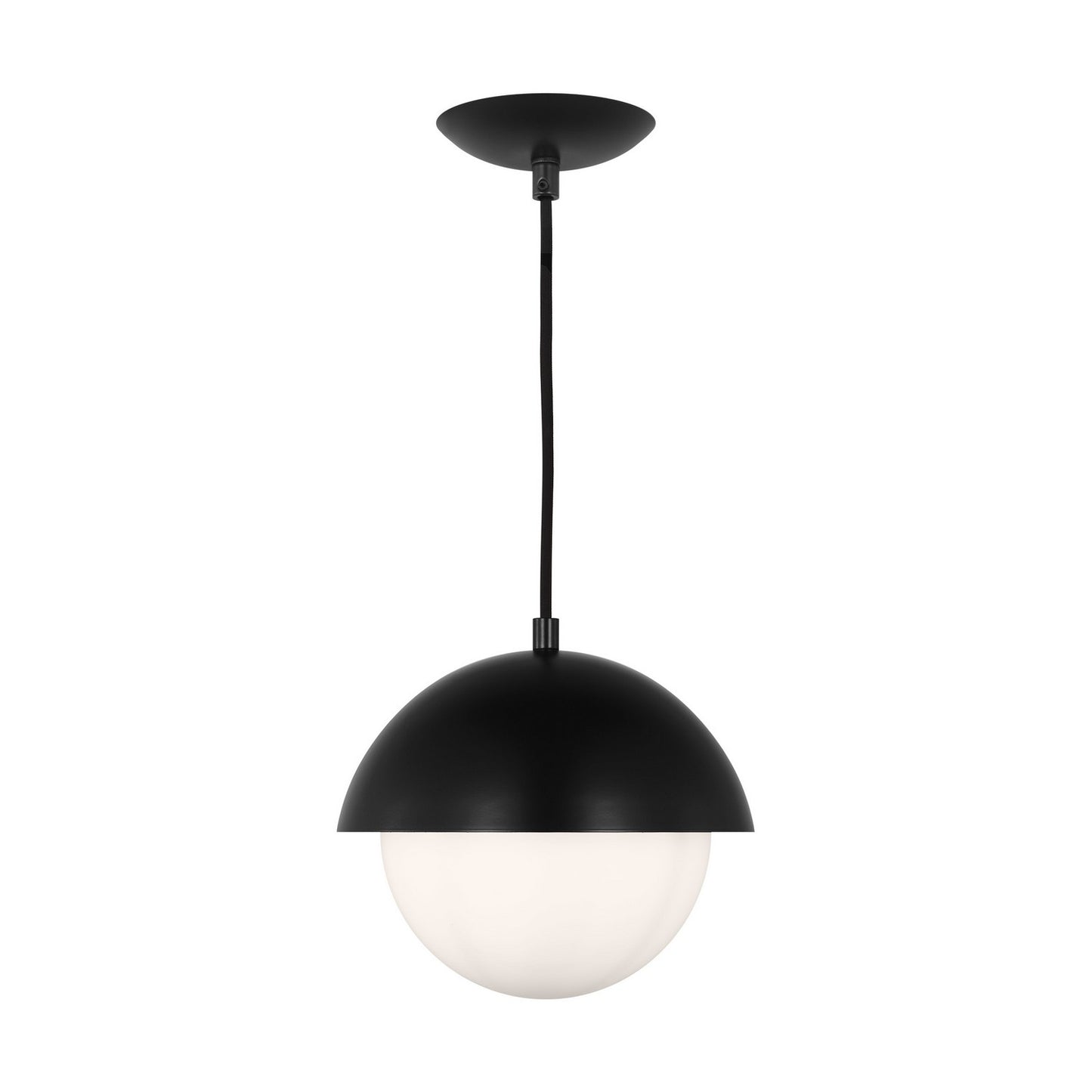 Hyde One Light Pendant in Midnight Black