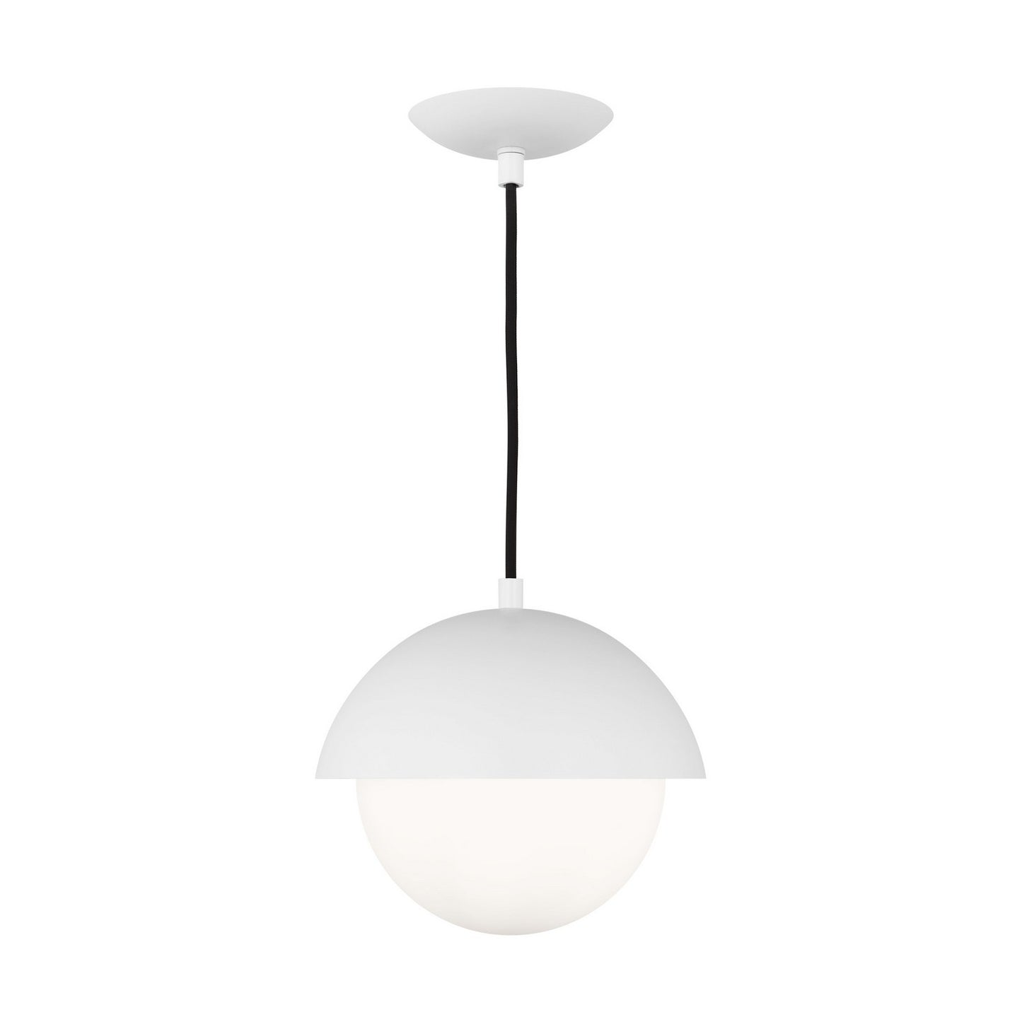 Hyde One Light Pendant in Matte White