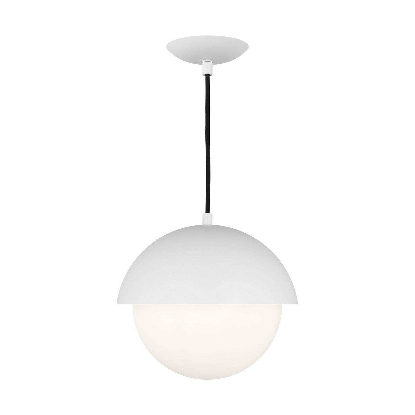 Hyde One Light Pendant in Matte White