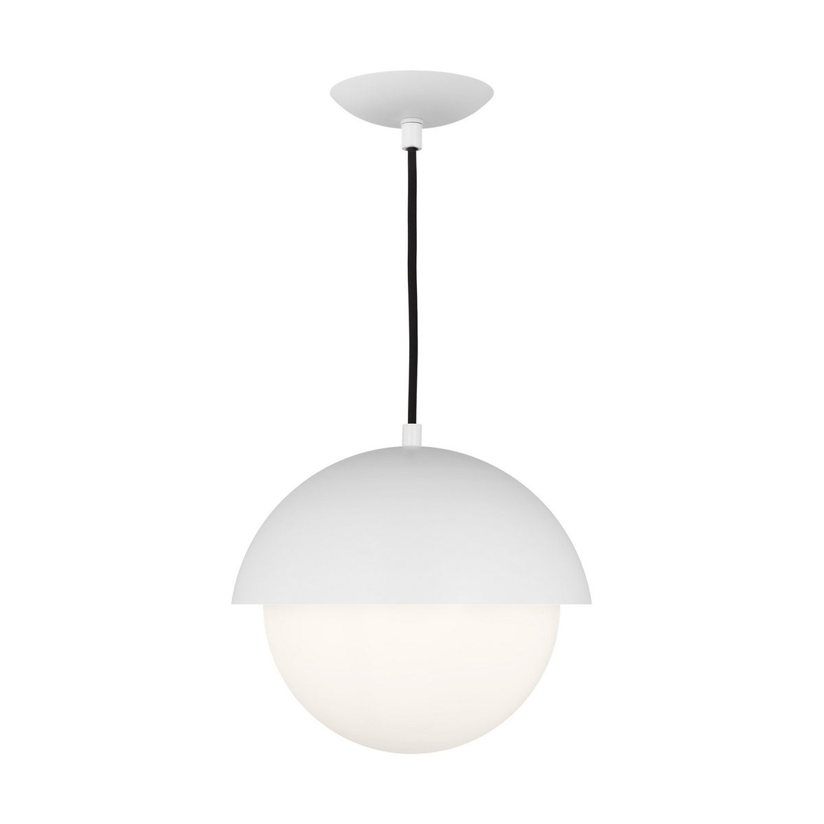 Hyde One Light Pendant in Matte White