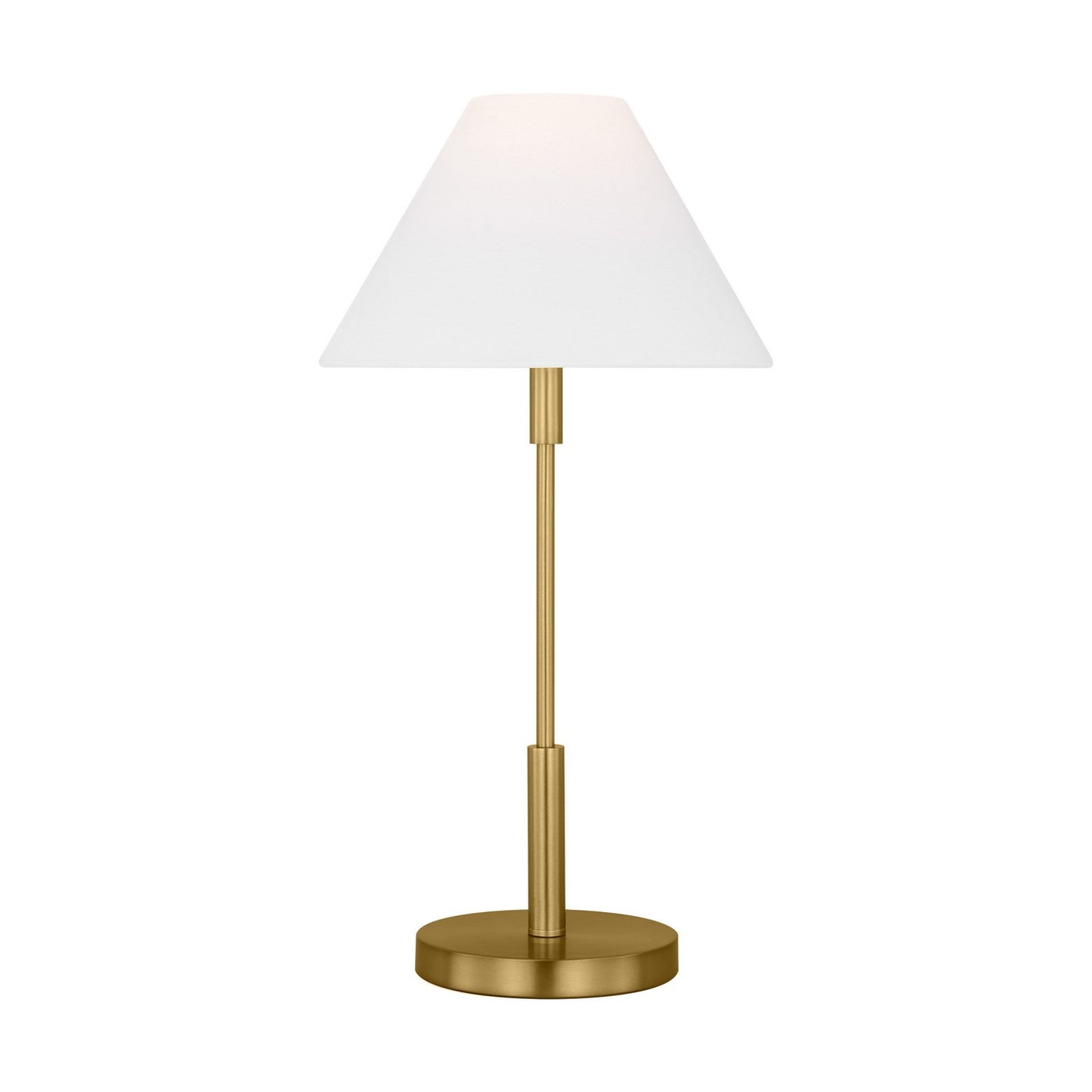 Porteau One Light Table Lamp in Satin Brass