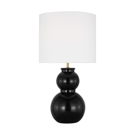 Buckley One Light Table Lamp in Gloss Black