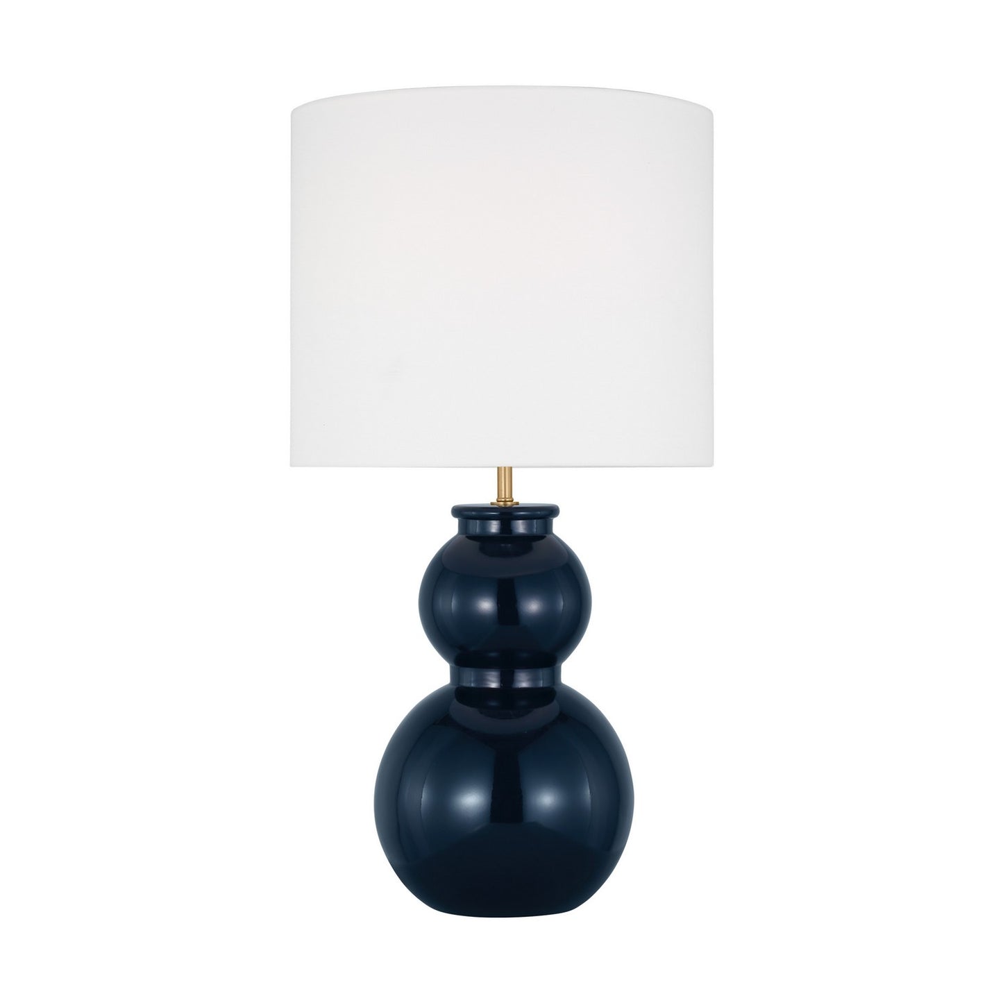 Buckley One Light Table Lamp in Gloss Navy