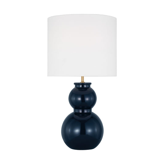 Buckley One Light Table Lamp in Gloss Navy