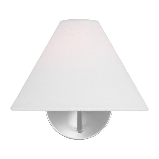 Burke One Light Bath Vanity in Brushed Steel