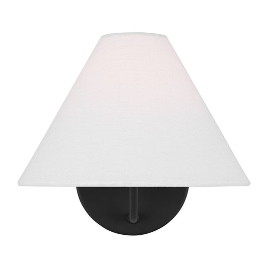 Burke One Light Bath Vanity in Midnight Black