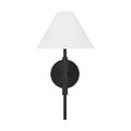 Porteau One Light Bath Vanity in Midnight Black