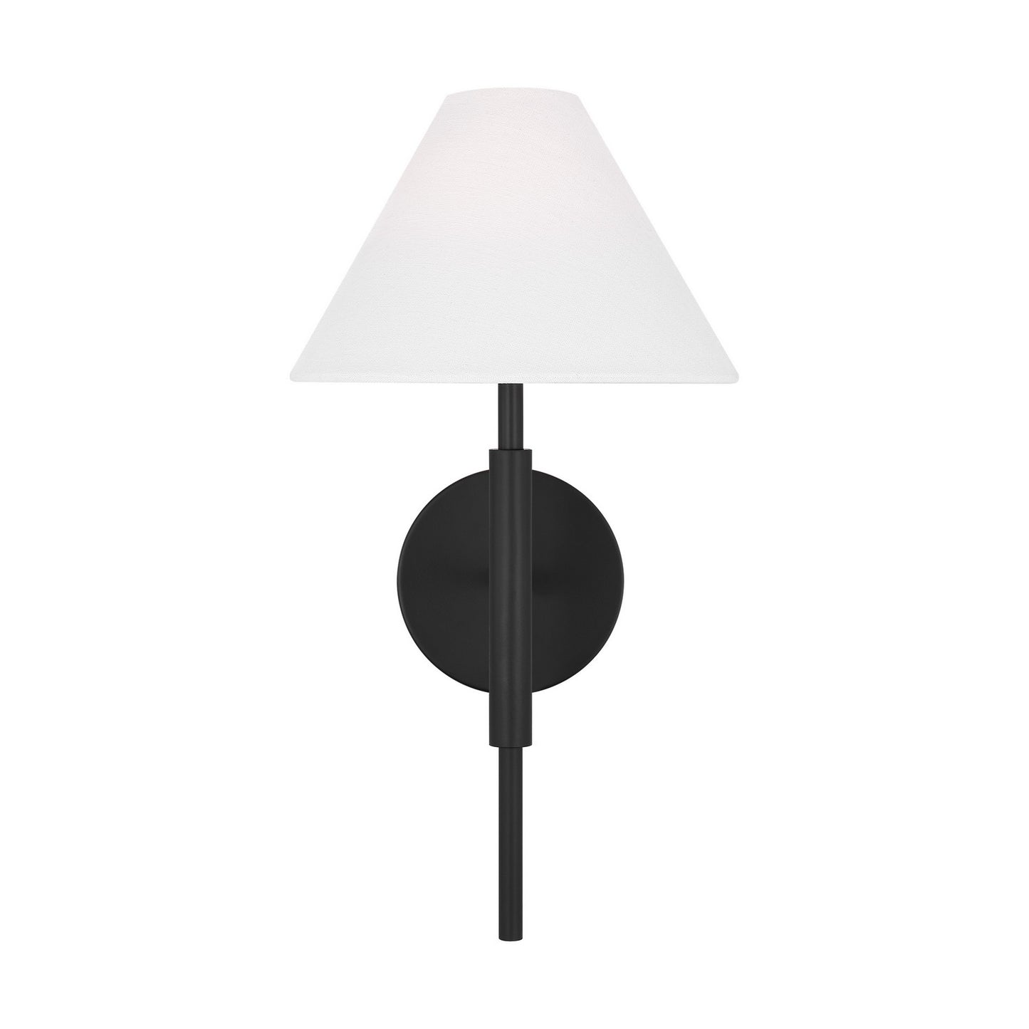 Porteau One Light Bath Vanity in Midnight Black