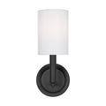 Egmont One Light Bath Vanity in Midnight Black