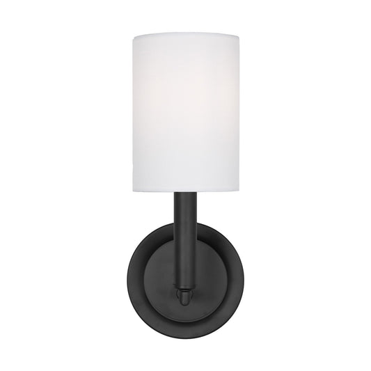 Egmont One Light Bath Vanity in Midnight Black