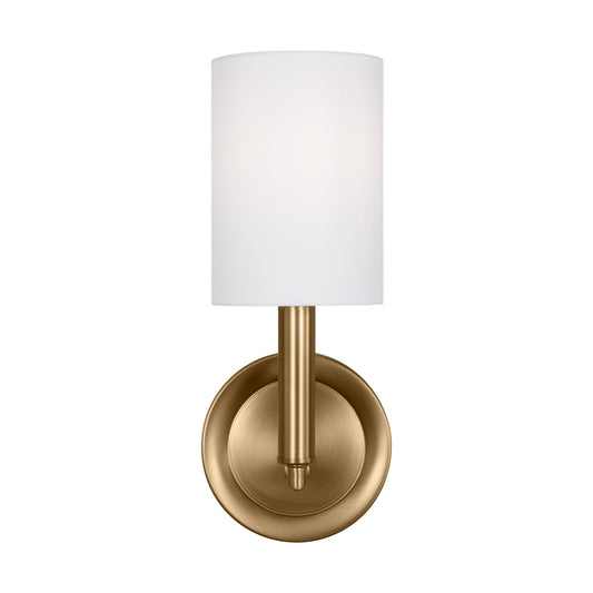 Egmont One Light Bath Vanity in Satin Brass