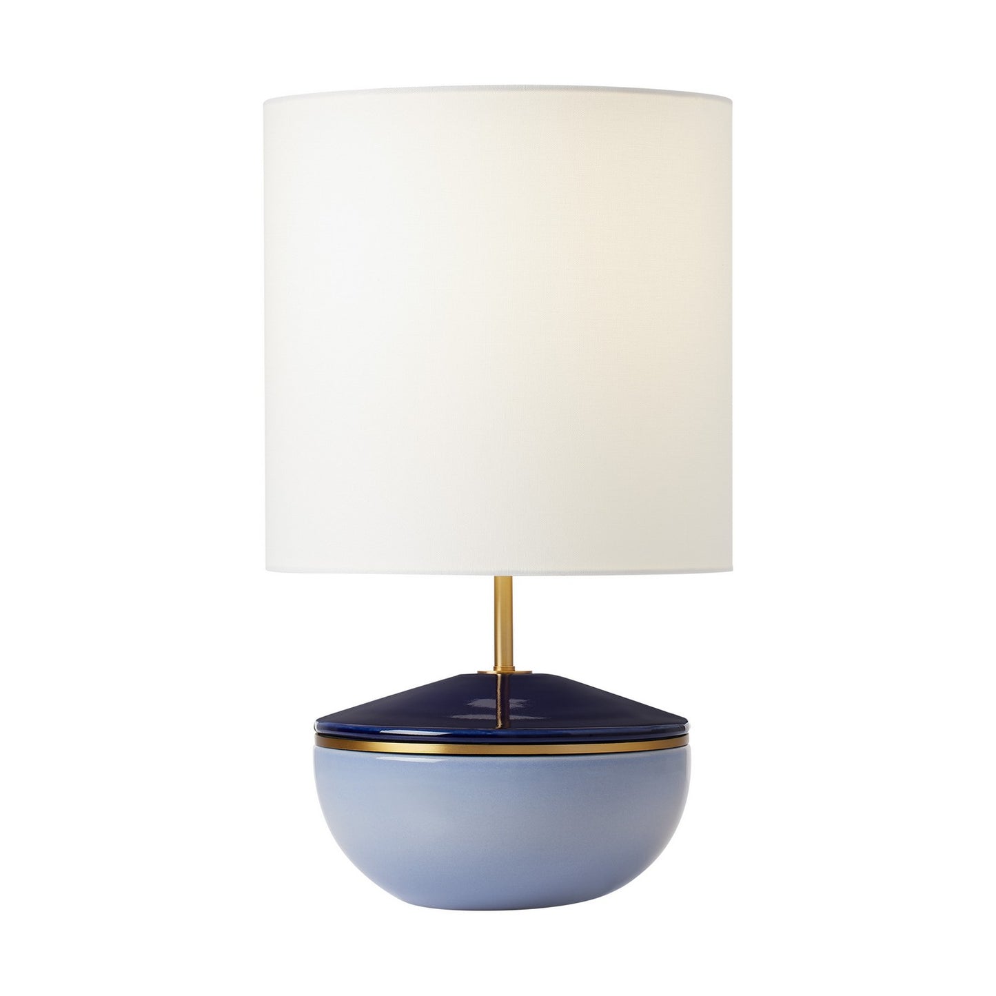 Cade One Light Table Lamp in Polar Blue