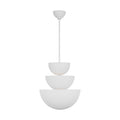 Beaunay Nine Light Chandelier in Cast Plaster