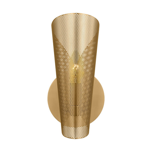 Plivot One Light Bath Vanity in Burnished Brass