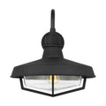 Hollis One Light Outdoor Wall Sconce in Textured Black
