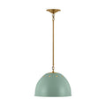 Robbie One Light Pendant in Eucalyptus