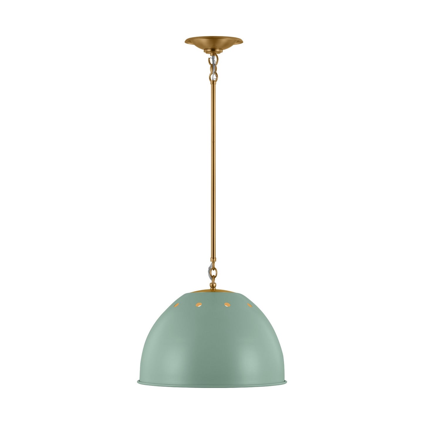 Robbie One Light Pendant in Eucalyptus