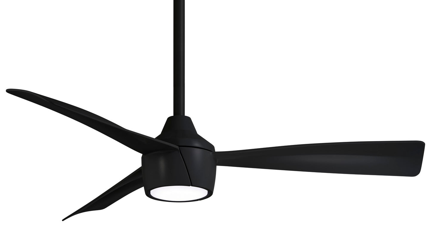 Skinnie 44" Ceiling Fan in Coal