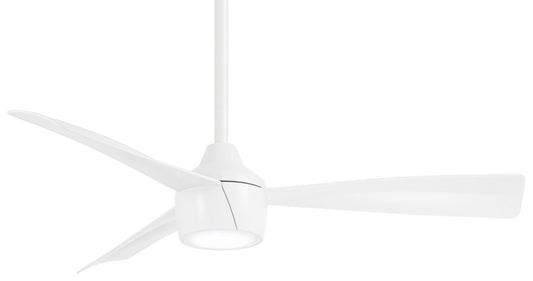 Skinnie 44" Ceiling Fan in Flat White