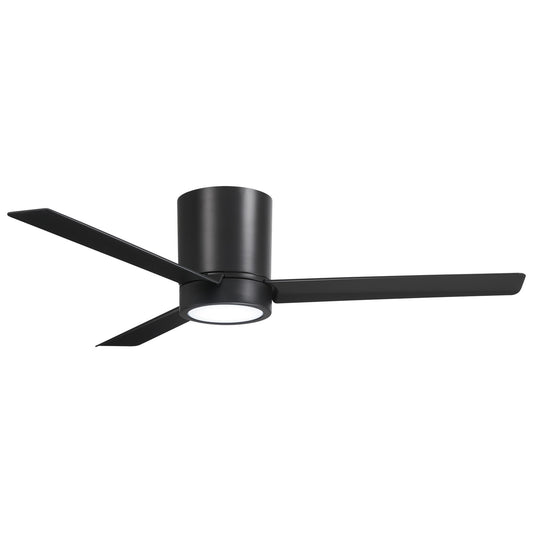 Roto Flush 52" Ceiling Fan in Coal