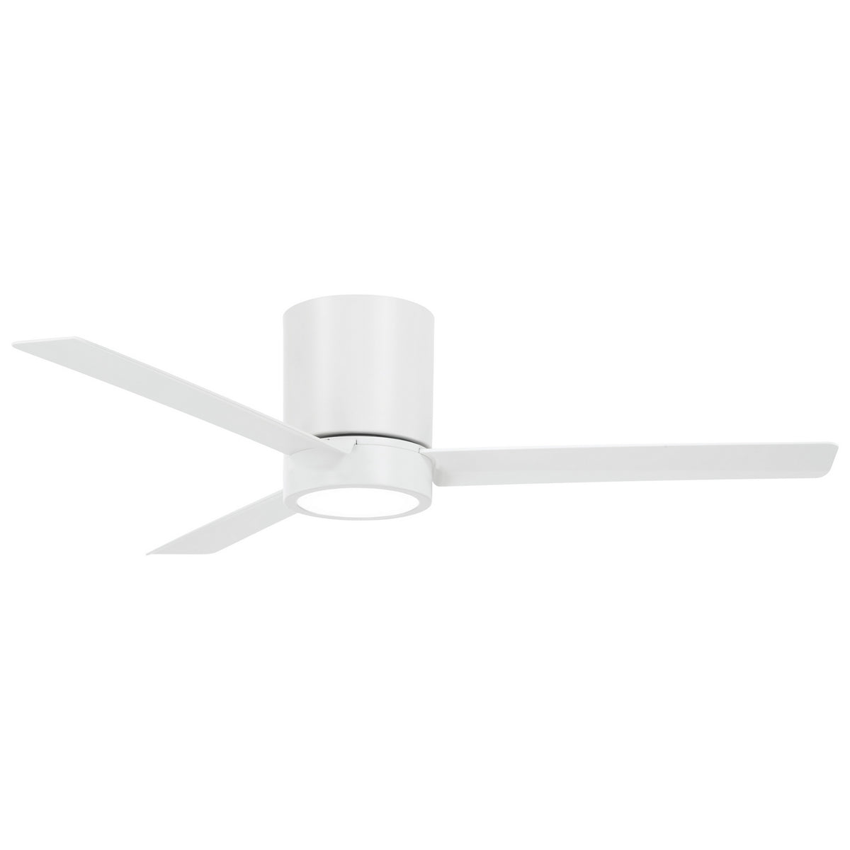 Roto Flush 52" Ceiling Fan in Flat White