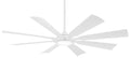 Future 65" Ceiling Fan in Flat White