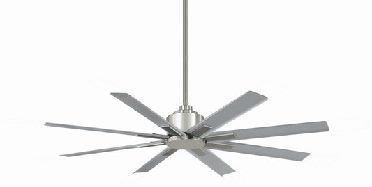 Xtreme H2O 52" Ceiling Fan in Brushed Nickel Wet