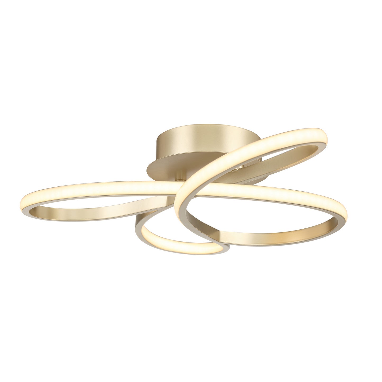 George Kovacs - P5434-697-L - LED Flush Mount - Astor by Robin Baron - Soft Gold
