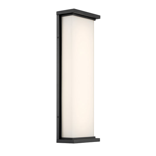 Caption LED Outdoor Wall Mount in Sand Coal Black