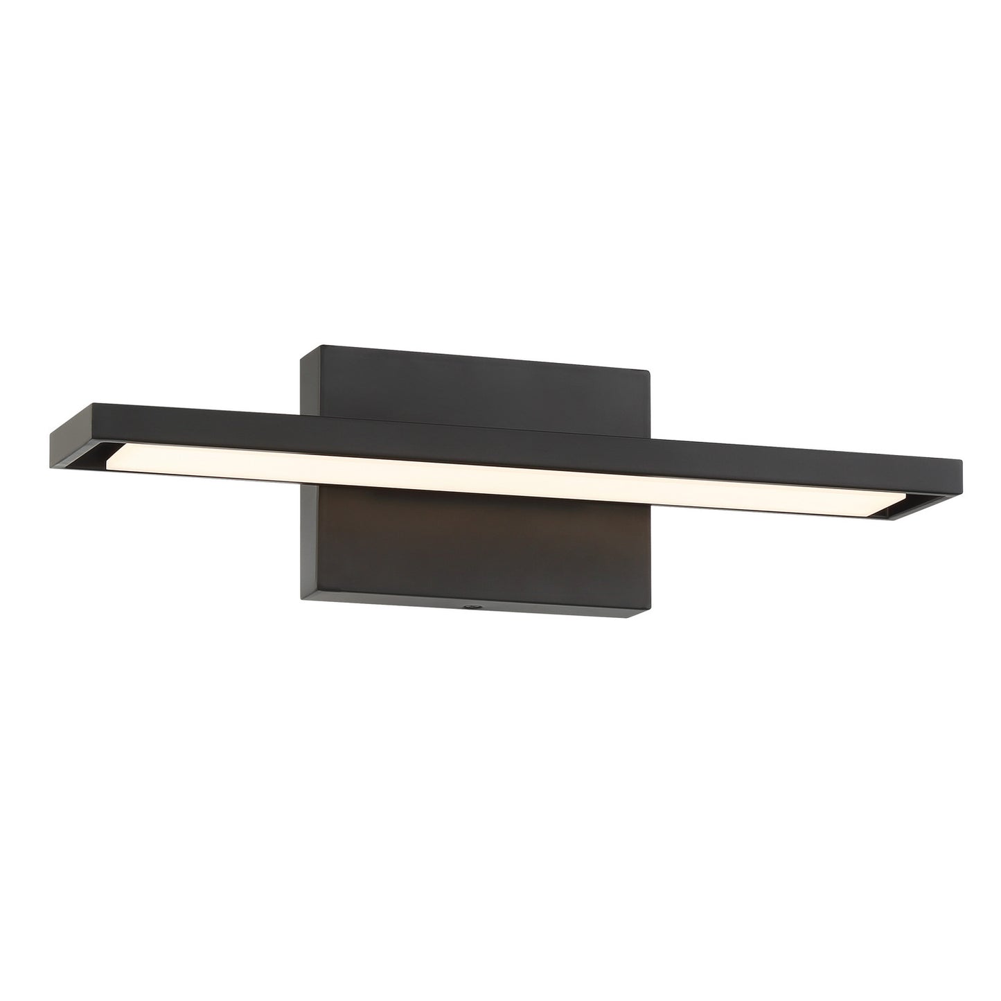 Parallel LED Bath Vanity in Coal Black
