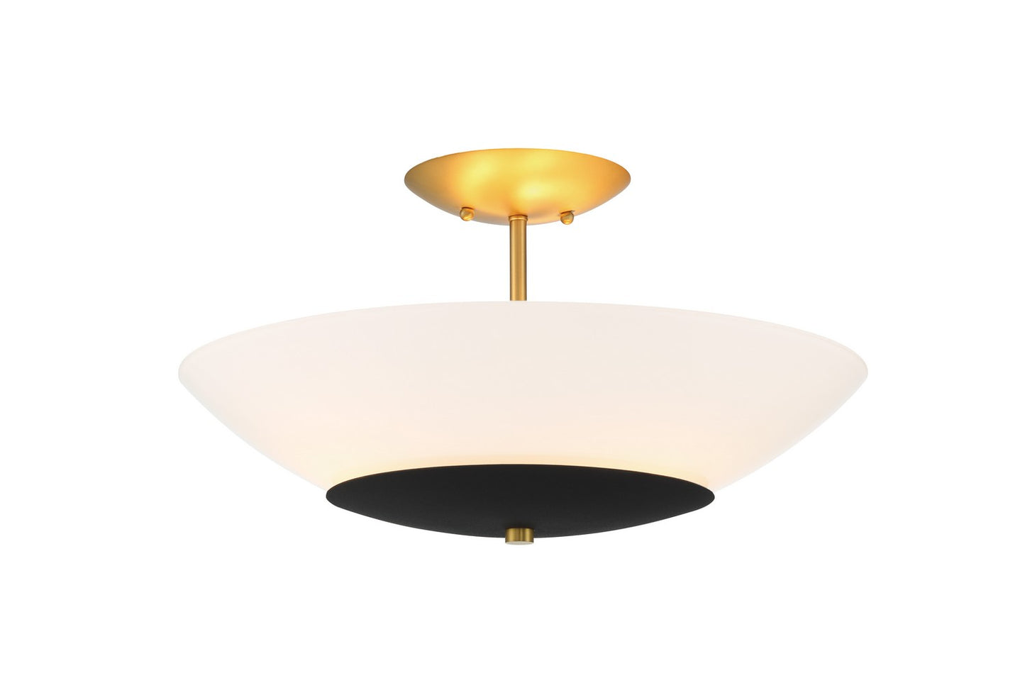 Bax Three Light Flush Mount in Sand Coal