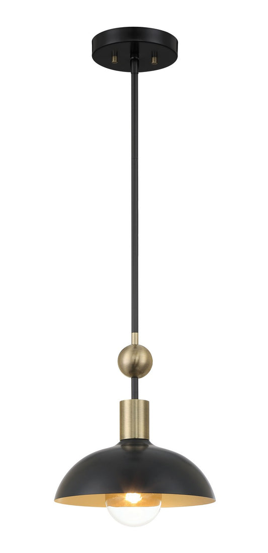 BILOXI One Light Pendant in Coal