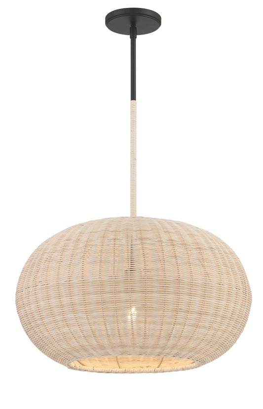 Modjeska One Light Pendant in Coal