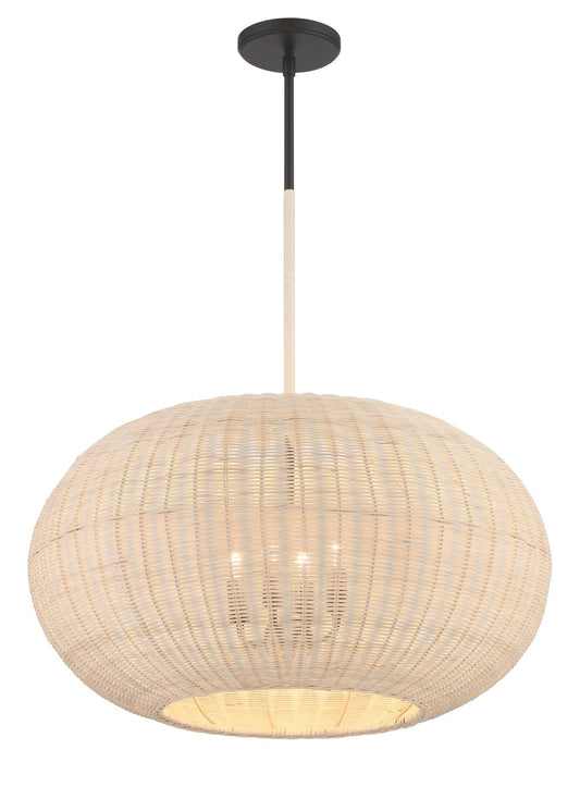 Modjeska Four Light Pendant in Coal