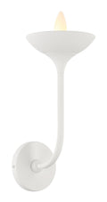 Ryton One Light Wall Sconce in Plaster White