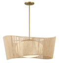 Key Largo One Light Pendant in Soft Brass
