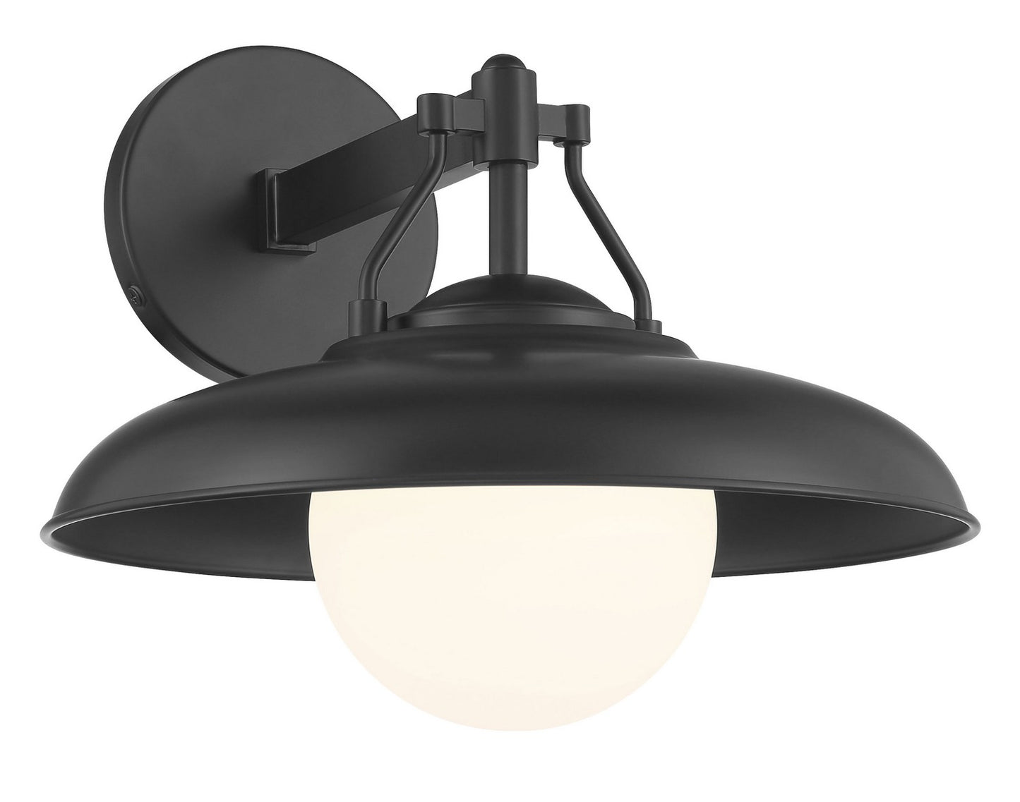 Cameo Shores One Light Outdoor Wall Mount in Coal