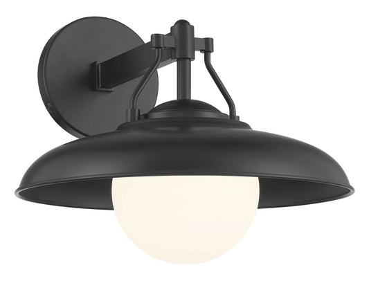 Cameo Shores One Light Outdoor Wall Mount in Coal