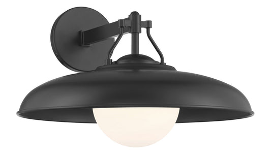 Cameo Shores One Light Outdoor Wall Mount in Coal