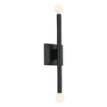 Odensa Two Light Wall Sconce in Black