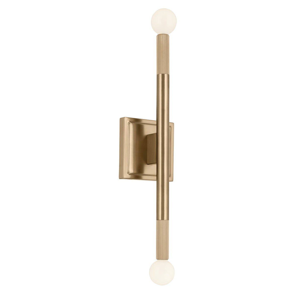Odensa Two Light Wall Sconce in Champagne Bronze