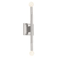 Odensa Two Light Wall Sconce in Polished Nickel